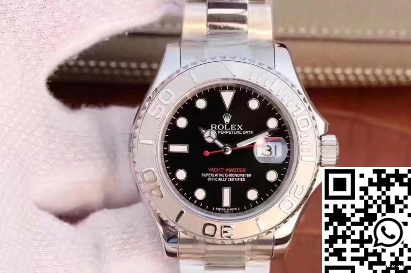 116622 Dial Rolex 40mm EW Black Factory Master Yacht 0415